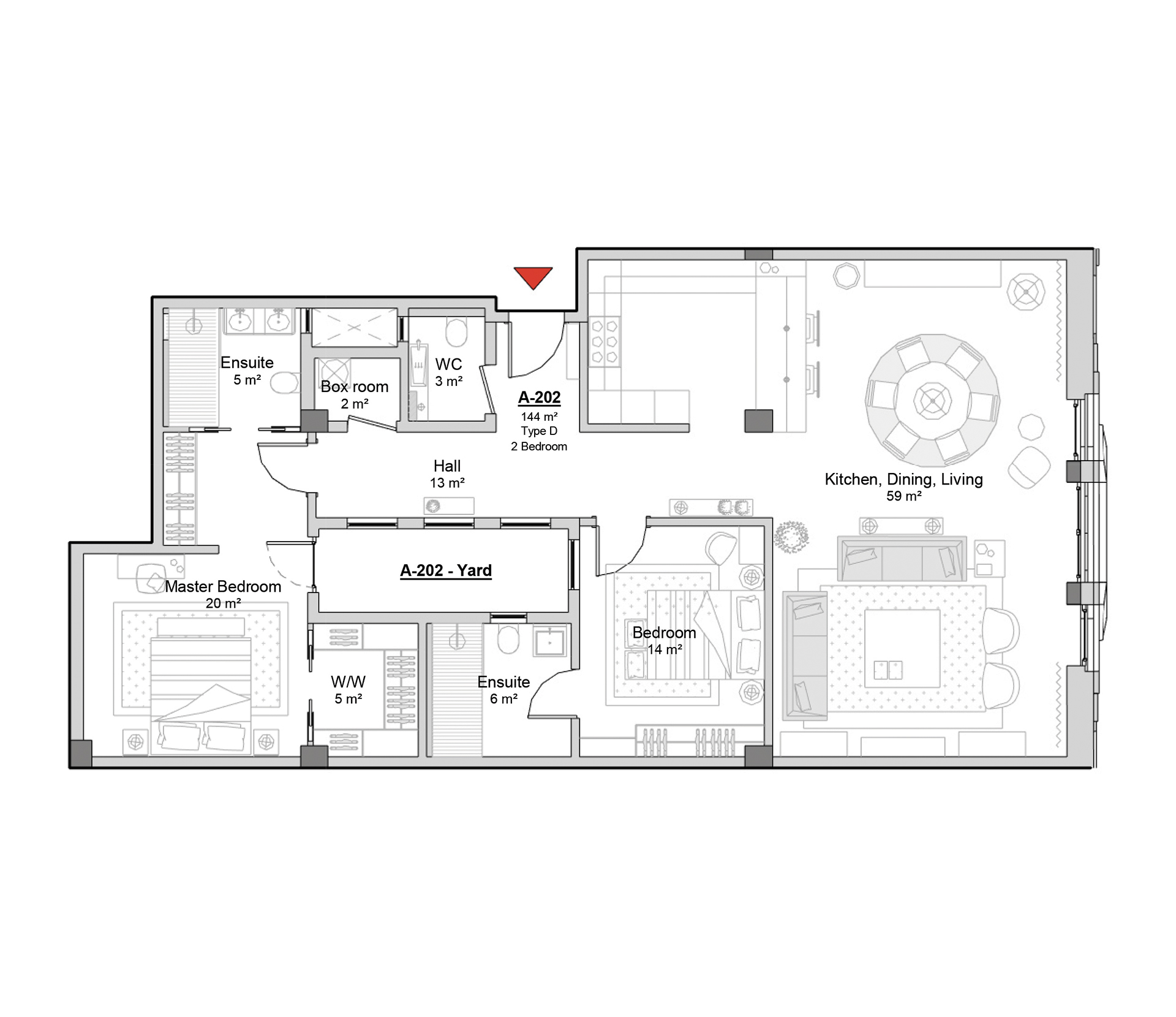 Apartment 202 Strickland House Strickland House